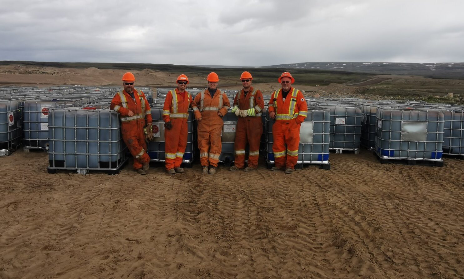 Arctic Iron-Ore Tote Road — Dust Control on a 100 km Lifeline