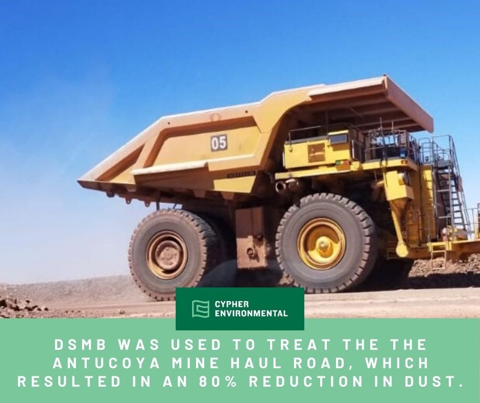 80% Dust Reduction on a Copper-Mine Haul Road in the World's Driest Desert