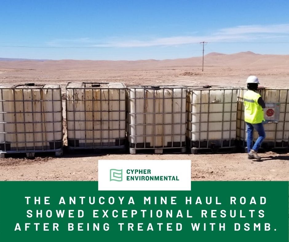 80% Dust Reduction on a Copper-Mine Haul Road in the World's Driest Desert