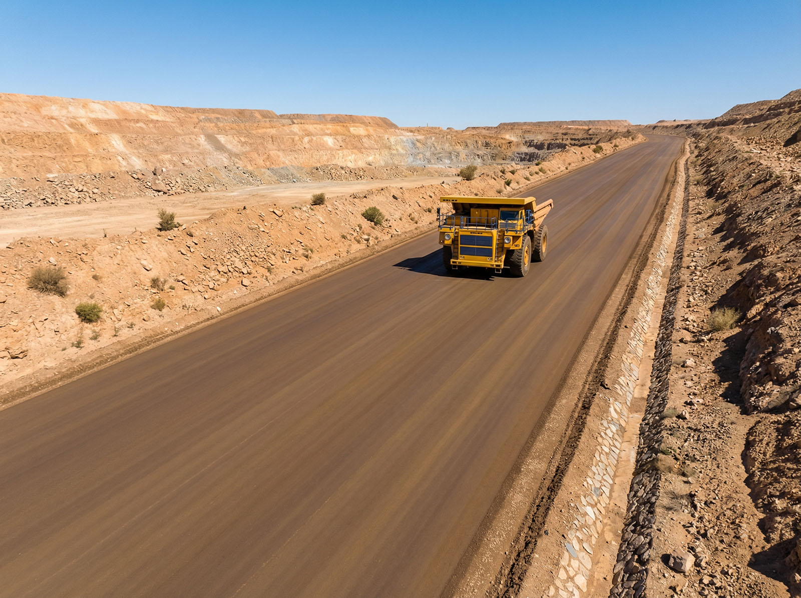 Ultra-Class Haul Road Stabilization